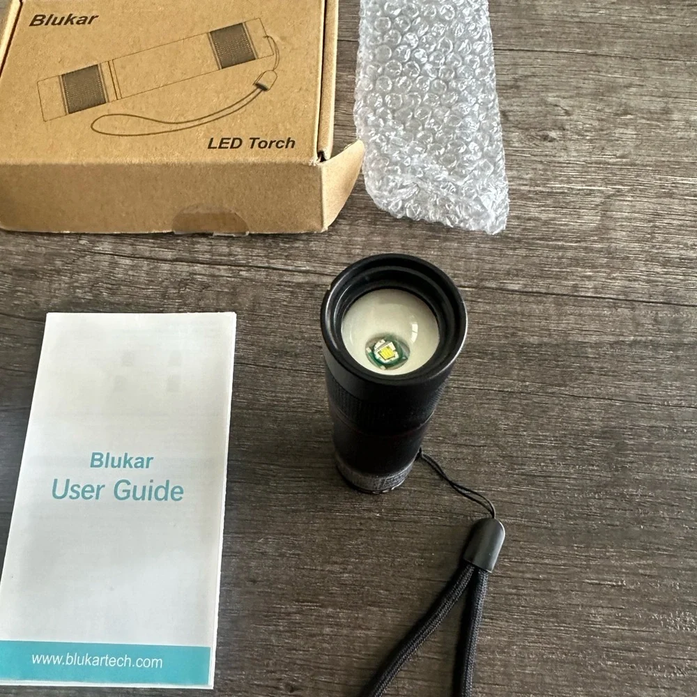 Blukar Flashlight Rechargeable Bright Small Flashlight
New - Picture 5 of 9